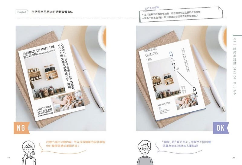 圖／《微調有差の日系新版面設計》
