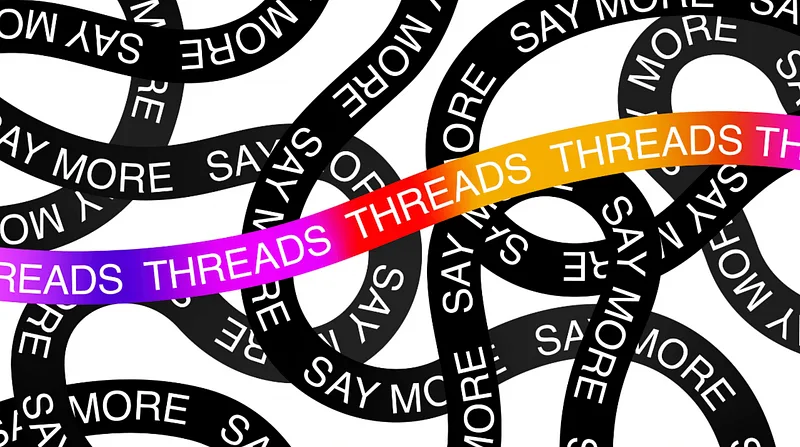 Illustrator教學−仿 Threads 路徑文字效果