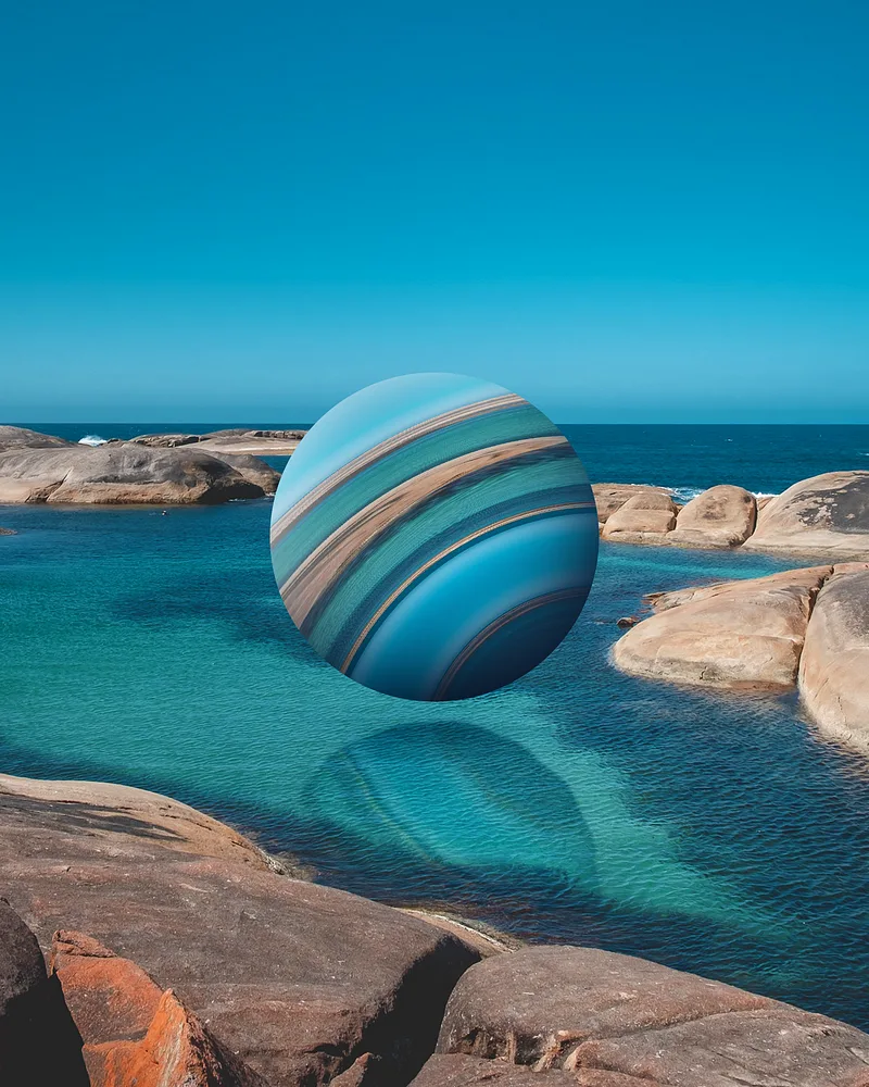 Photoshop教學-3D科幻星球