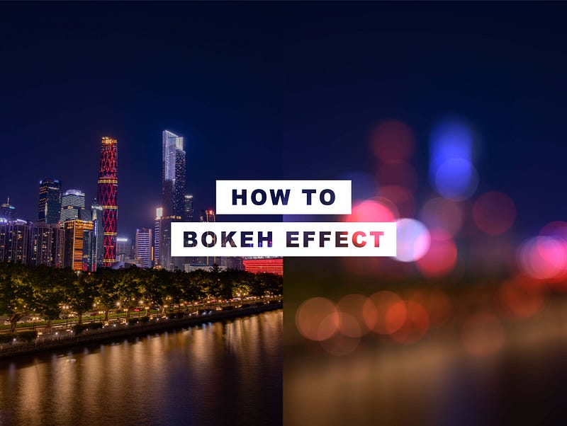 Photoshop教學-光景模糊效果