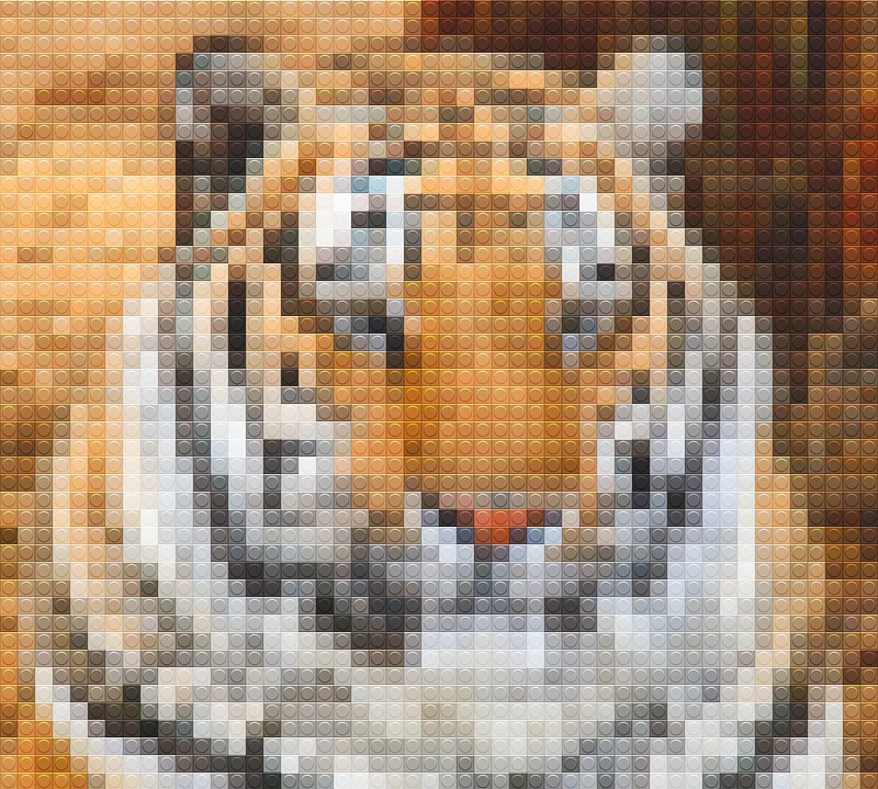 Photoshop教學-積木效果